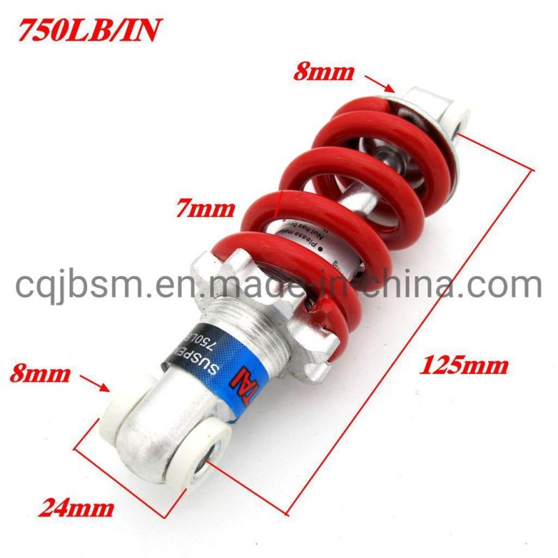 Cqjb Motorbike Spare Bodu CNC Aluminum Golden Shock Absorber