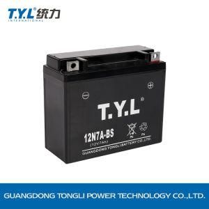Tyl 12n7-BS/12V 7ah Tyl Battery SLA/AGM/VRLA Mf Motorcycle Battery with Best Price