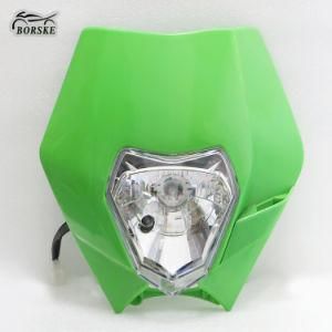 Headlight Fairing Dual Sport Dirt Bike Supermoto Headlamp for Ktm Sx Exc Xcf Sxf Smr