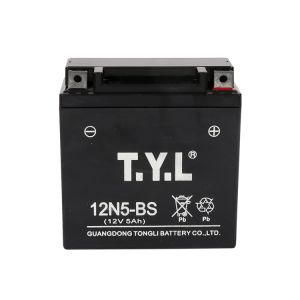 12V5ah Sealed Maintenance Free Lead Acid Motorcycle Battery