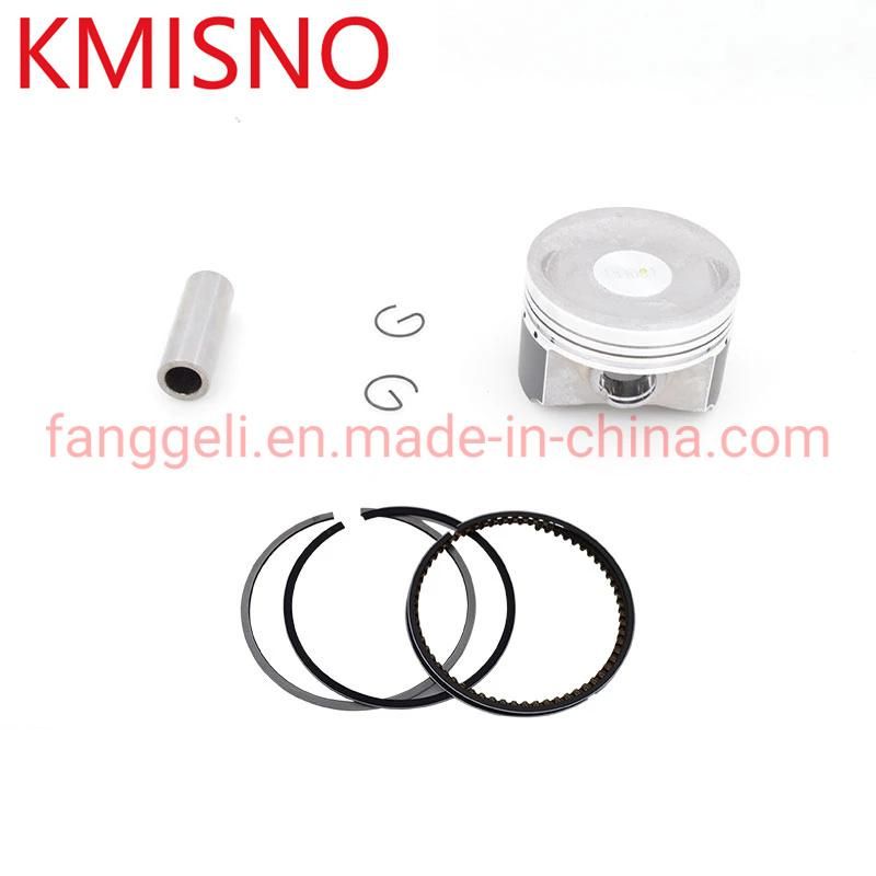 Motorcycle 57.5 mm Piston 15 mm Pin Ring Set Kit Assembly for Suzuki An150 QS150t QS150t-a 150cc engine  Spare Parts