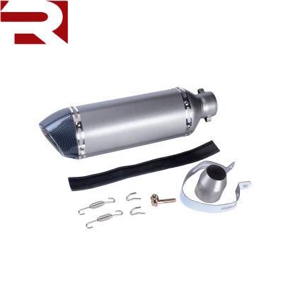 Removable dB Killer 38-51mm Racing Exhaust Muffler for Motorcycle Exhaust Pipe