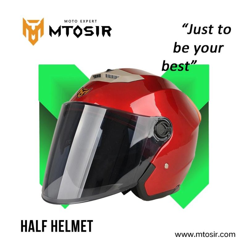 Mtosir High Quality Helmet Motorcycle Scooter Dirt Bike Bicycle Safety Summer Half Face Season Sunshade Helmet with Different Covers