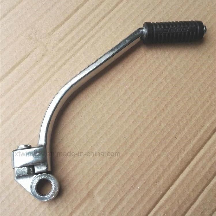 Ybr125 Motorcycle Parts Chormed 45# Steel Kicker Starter Arm Lever