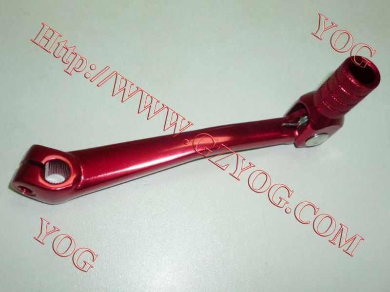 Yog Motorcycle Parts Motorcycle Shift Pedal for Cg125 Alluminum Material Golden Color