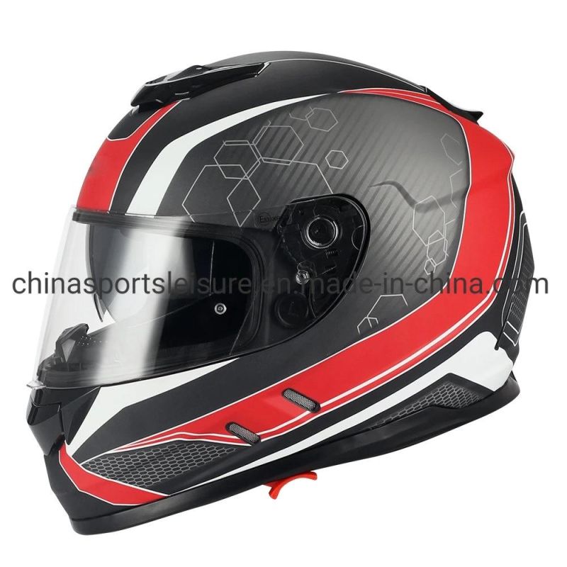 New Style Amazon Hot Sell Full Face Motorcycle Helmet with ECE & DOT Certification