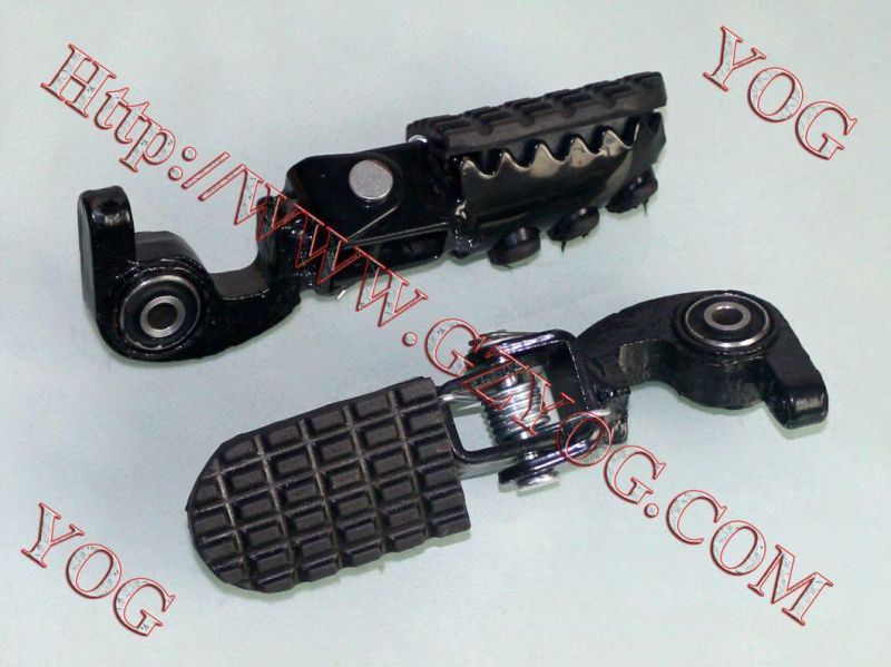 Yog Motorcycle Spare Parts Motorcycle Front Footrest for Hj125, En125, Dakar