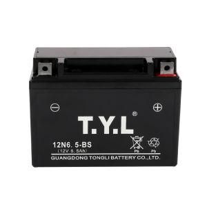 Cg125/12V6.5ah Wet-Charged Mf Motorcycle Lead Acid Battery