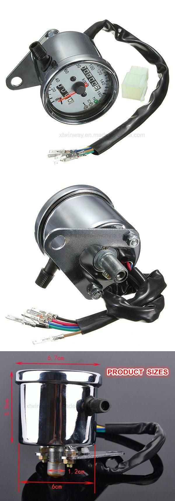 Motorcycle Part Speedometer for Modified Jh70