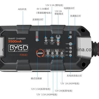 Automatic Charging for Lithium AGM Gel Lead-Acid Battery