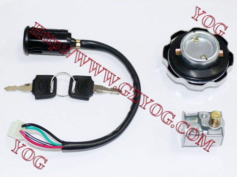 Motorcycle Parts Llave De Contacto Lock Set Ignition Switch Key Set Wy125 Dy110 Wh125