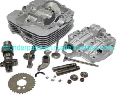 Motorcycle Spare Parts Cylinder Head Complete Kit Assy for Gn125
