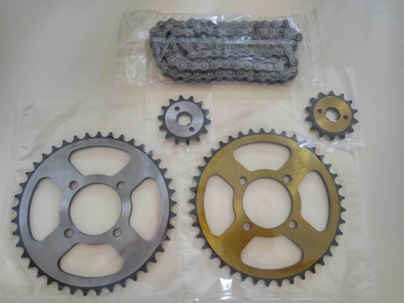 Factory CD70 Motorcycle Chain Sprocket 420-104 41t&14t Honda Motorcycle Kit