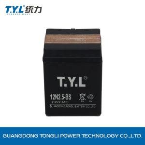 12n2.5-BS Dry Charged Mf Battery/Motorcycle Parts/Motorcycle Battery 12V2.5ah Facetory Price