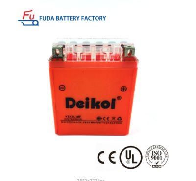 Ytx7l BS Long Life Full Capacity Wholesale Motorcycle Parts 12V 7ah Dry Motorcycle Battery