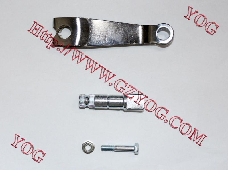 Yog Motorcycle Parts Rear Brake Cam with Lever for Wy125/Gn125