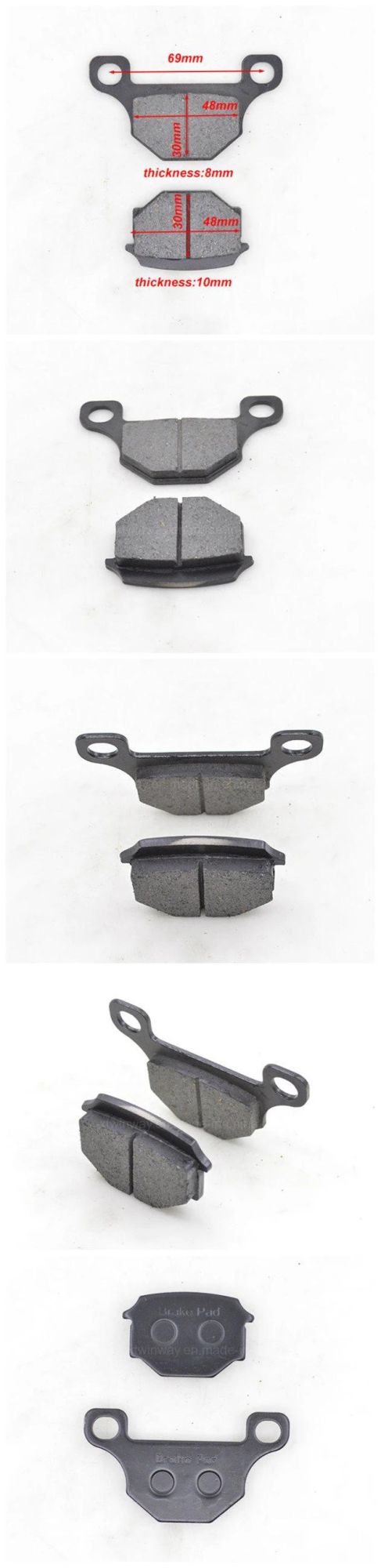 Ww-1015 Semi-Metallic Motorcycle Parts Pad Brake for Gn125