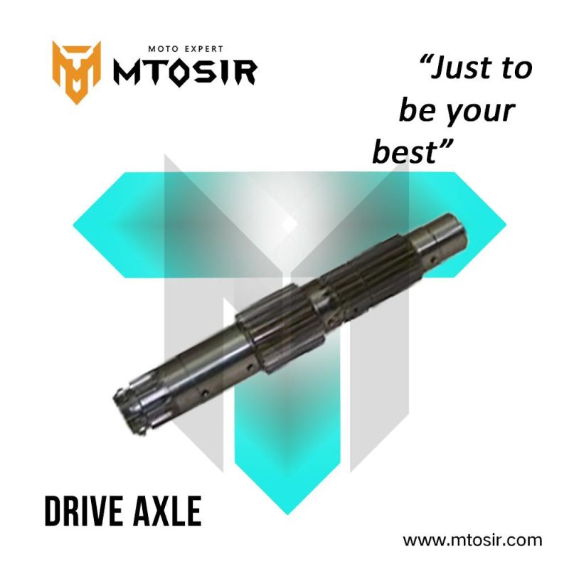 Mtosir High Quality Motorcycle Drive Axle Fit for Nxr Bros 125 Yes Biz Crypton Pop CB Xre Scooter Universal Motorcycle Accessories Motorcycle Spare Parts