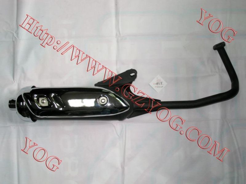 Yog Motorcycle Spare Parts Exhaust Pipe Muffler Assy for An125, Gxt200, Bajajboxer