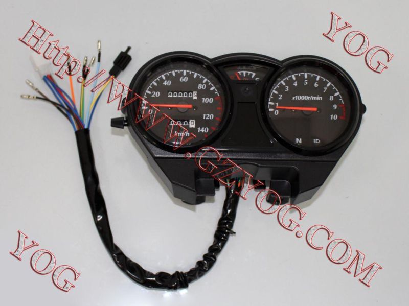 Motorcycle Parts Speedometer Assy Speedometre Clock Speedo Meter Velocimetro Tvs Star Hlx125 New Model Ybr125 En125
