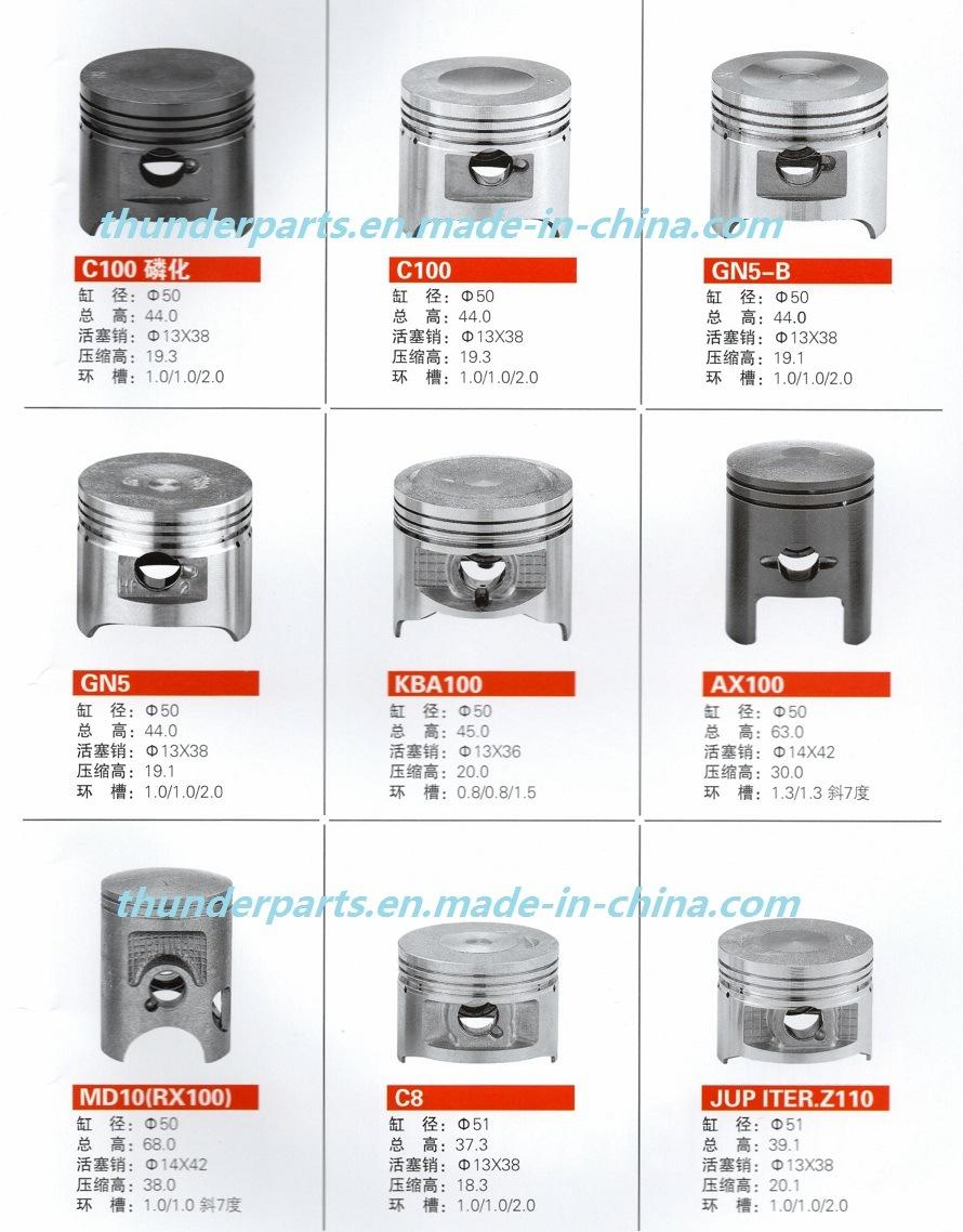 Motorcycle Engine Parts Piston Kit Sets for Honda/Suzuki/YAMAHA/Bajaj Motorcycles
