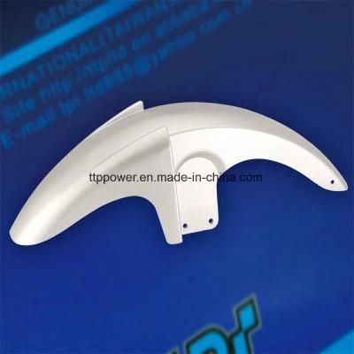 New Cg Parts Motorcycle Body Parts, Plastic Parts, ABS White Front Fender