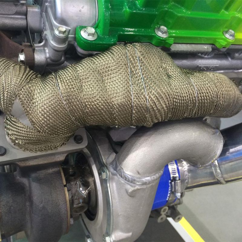 Marine Exhaust Lagging Heat Shields High Temperature Insulation Band Motorcycle Exhaust Header Heat Wrap Tape