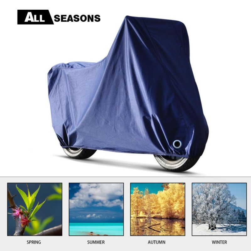 High Quality Fleece Breathable Water-Proof Motorcycle Cover UV-Proof Motorbike Cover