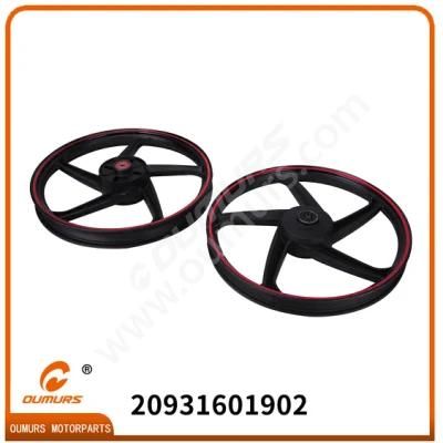 High Quality Motorcycle Part Front &amp; Rear Wheel Assy for Jh90/C90