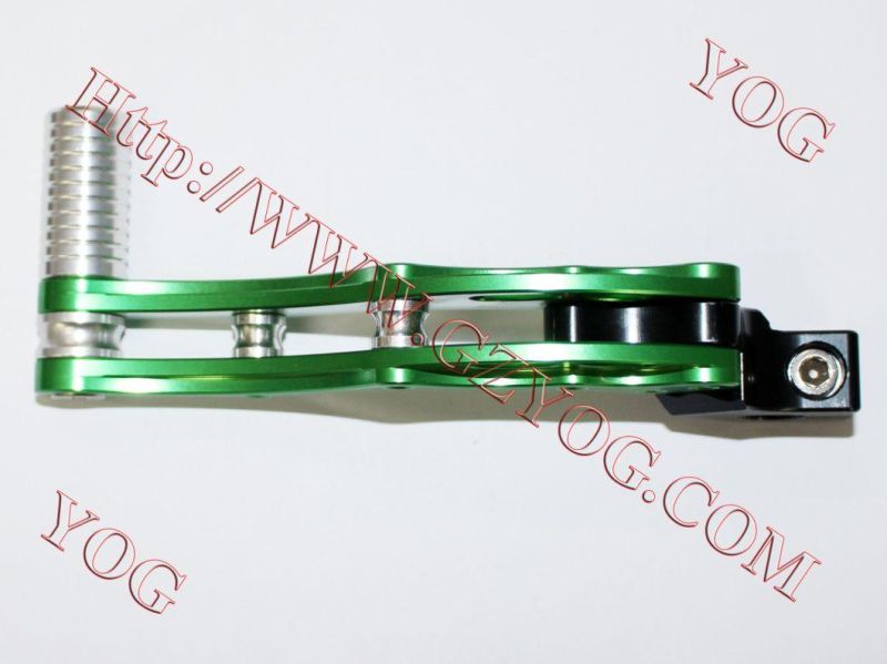 Yog Motorcycle Parts Motorcycle Shift Pedal for Cg125 Alluminum Material Golden Color