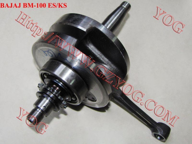Yog Motorcycle Parts Crankshaft Complete for Tvs Star Starhlx125 Bajaj Bm100esks