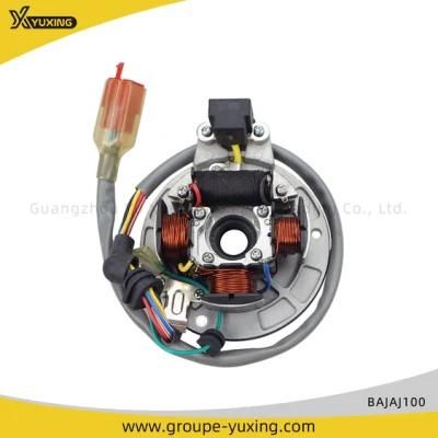 Bajaj 100 Motorcycle Engine Spare Parts Motorcycle Stator Magneto Coil