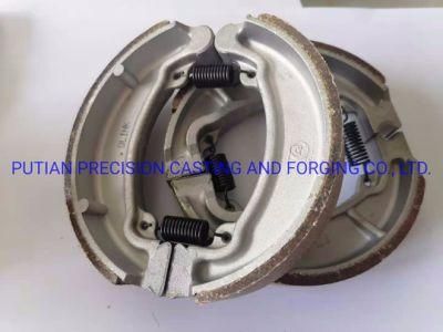 Motorcycle Brake Shoes Parts, Asbestos or Asbestos Free -Qm125-4