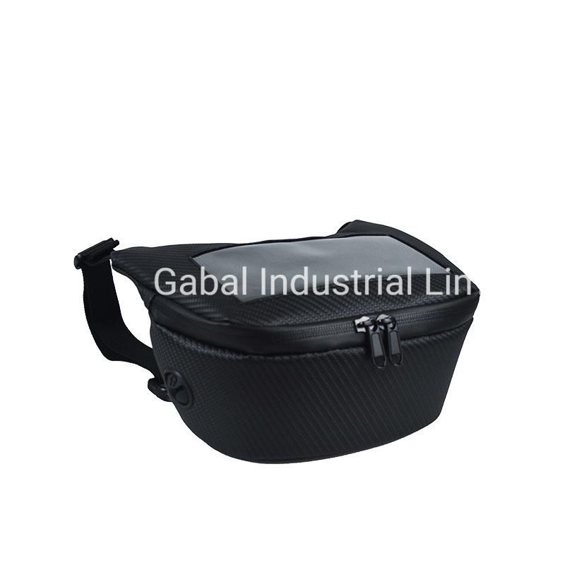 Waterproof Polyester Motorcycle Handbar Bag with Touch Screen