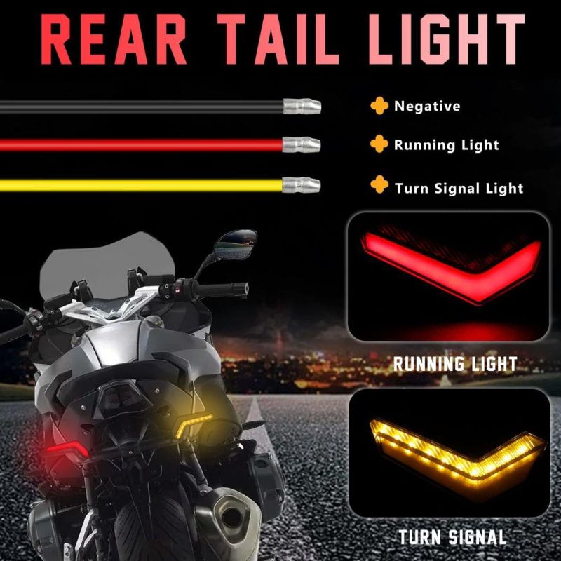 Motorcycle Indicator Waterproof E-MARK Motorcycle Turn Signal Light LED