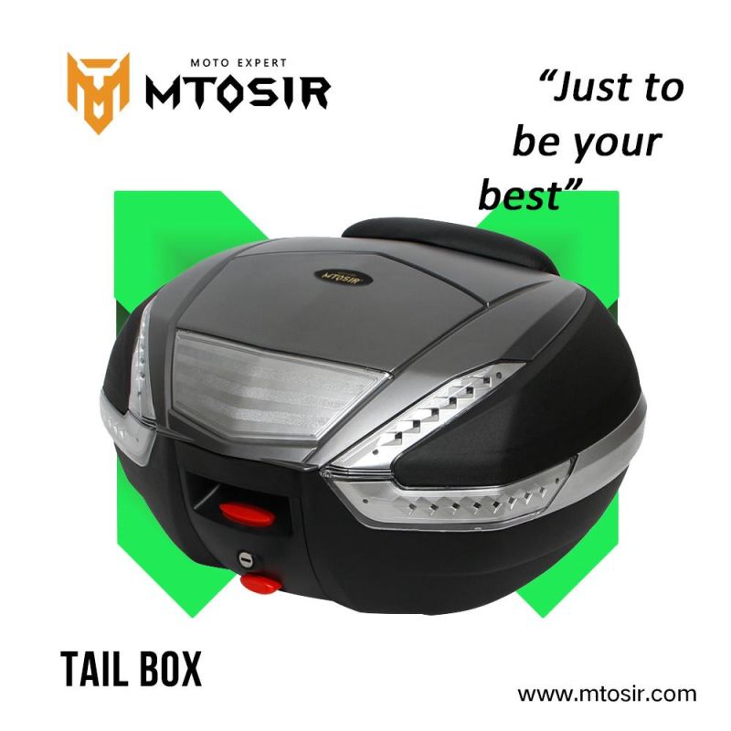 Mtosir High Quality Universal Motorcycle/Scooter Tail Box Helmets Box Luggage Box Rear Box Plastic Motorcycle Accessories Case Box