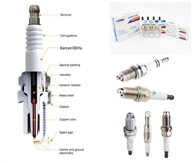 High Standard Motorcycle Accessory Engine Spark Plug