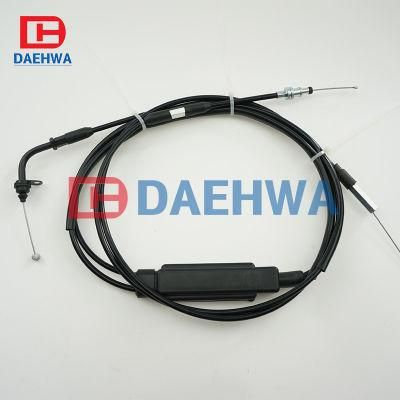 Wholesale Quality Motorcycle Spare Part Throttle Cable for Bws 100