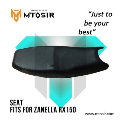 Mtosir High Quality Black Seat for Zanella Rx150 Leather Plastic YAMAHA Motorcycle Spare Parts Motorcycle Accessories Rear Seat