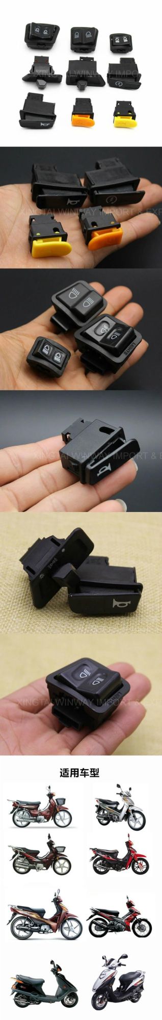 Scooter 100/110cc Motorcycle Handle Light Horn Switch Set Motorcycle Parts
