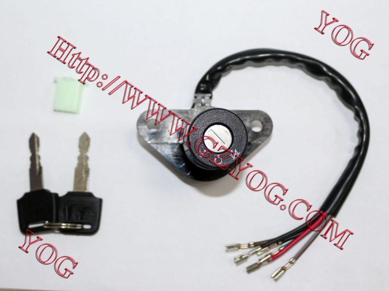 Yog Motorcycle Parts Switch Encendido Ignition Chapa Contacto Switch Italika FT125/150