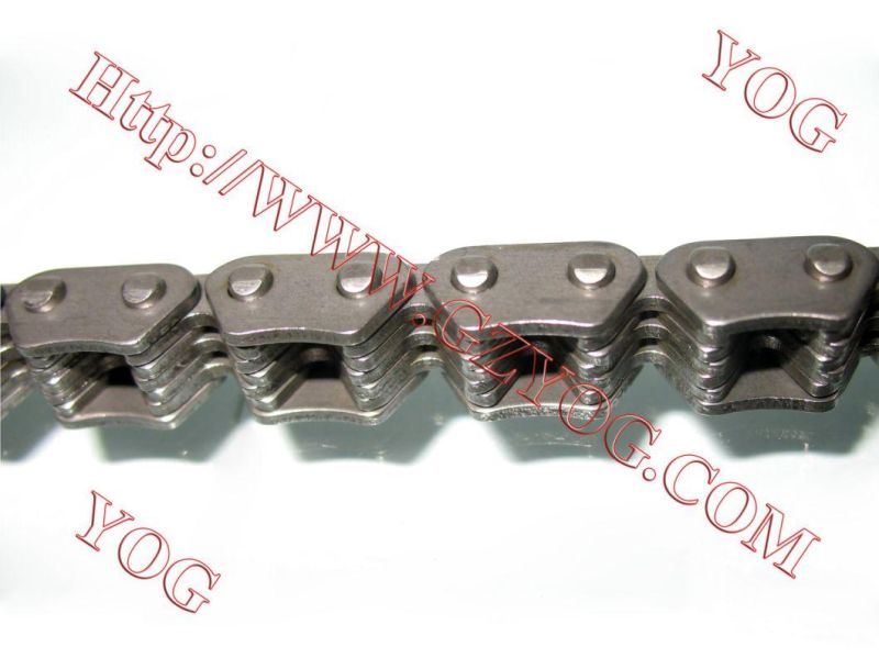 Yog Motorcycle Spare Parts Motorcycle Timing Chain for 04sc 2X3X100L, 04sc 3X4X100L, 25h-88L