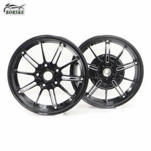 Borske Casting Wheel 3X12 Inch Rear and Front Motorcycle Scooter Wheel Rim for Vespa Lx Sprint Primavera 150cc Parts