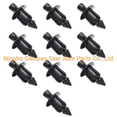 Black Rivet Fairing Body Trim Panel Fastener Screw Clips for Honda Pcx150 Wave125 Scoopy125 Motorcycle Accessories Parts