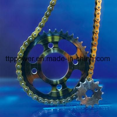 Cg125/150 45 Stainless Steel Chain Set Big/Front/Small/Rear Sprocket Motorcycle Parts