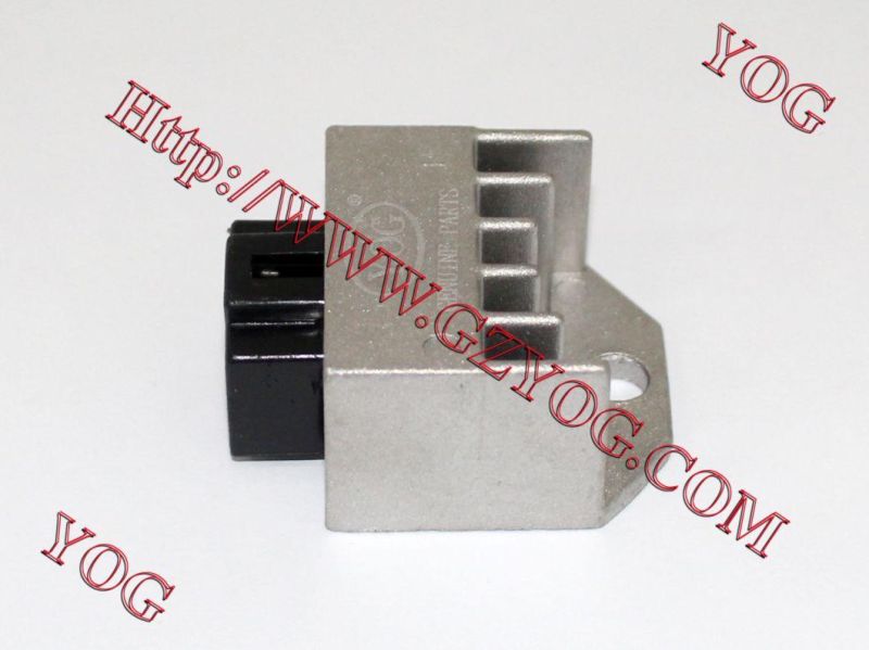 Yog Motorcycle Spare Parts Voltage Rectifier 6V 1 Alambre Eco-100 Ax100