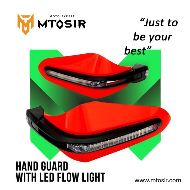 Mtosir High Quality Handguard Cheap Price Colourful Protector with Light Universal Motorcycle Spare Parts Body Parts Motorcycle Accessories Handguard