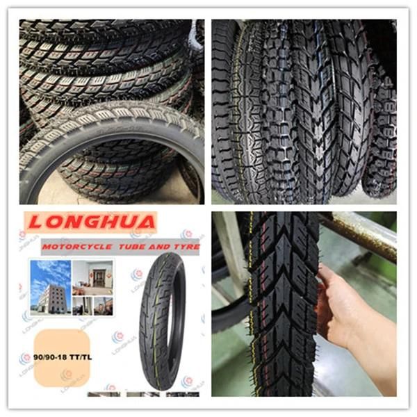 ISO9001 Certificated Tubeless Motorcycle Tyre (3.50-10)