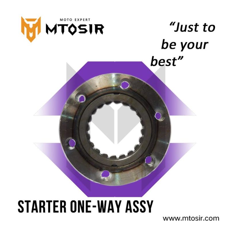 Mtosir High Quality Motorcycle Starter One-Way Assy Fit for Cg200 Ybr125 Skua 200 Biz C100 Nx 400 Falcon Bajaj Scooter Motorcycle Engine Parts