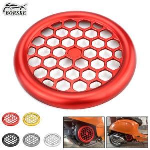 Borske Motorcycle Engine Guard Protective Cover&#160; Round Anti Collision Net for Vespa